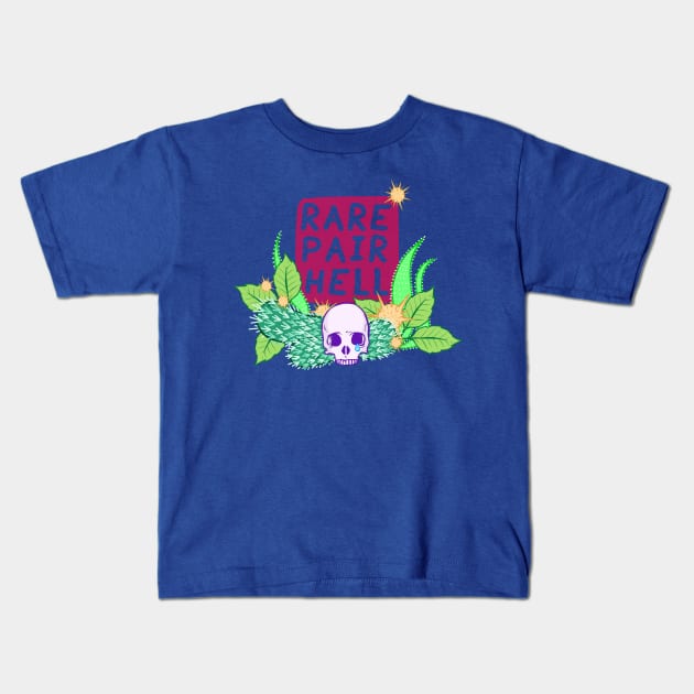 Rare Pair Hell Kids T-Shirt by bones